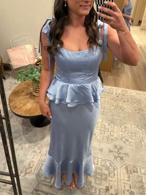 Show Me Your MuMu Pauline Peplum Dress